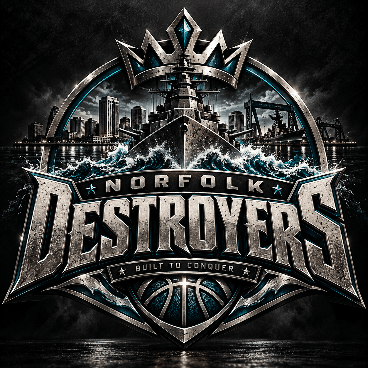 Norfolk Destroyers logo